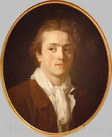 unknow artist Portrait de Paul-Guillaume Lemoine, dit le Romain Norge oil painting art